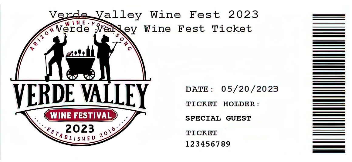 ticket The Verde Valley Wine Festival